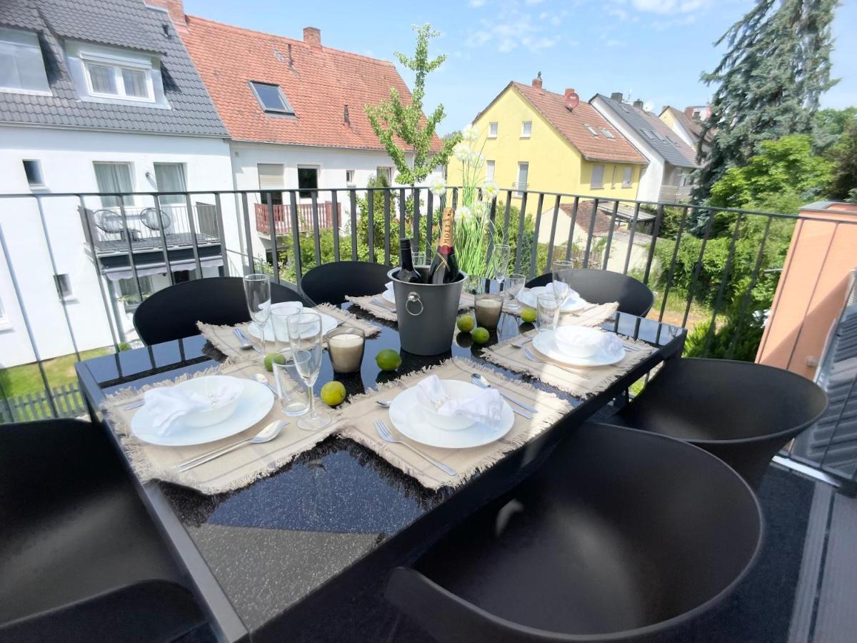 M-Style 04 Apartment Mit Balkon Und Gasgrill, 24H Self-Check-In, Free Parking, Netflix Nürnberg Exteriör bild